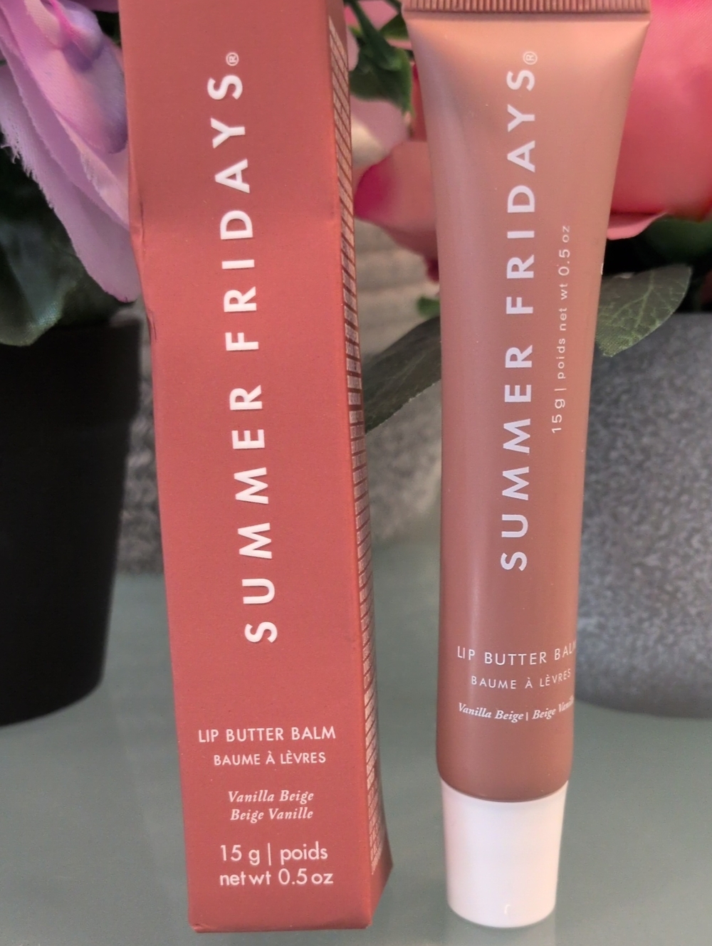 Summer Fridays Lip Butter Balm in Vanilla Beige
